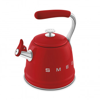 Чайник со свистком SMEG CKLW2001 (RD Красный)