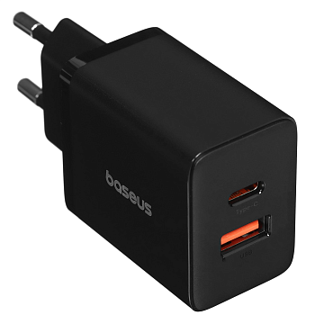 Адаптер питания Baseus Cube 20W C+U
