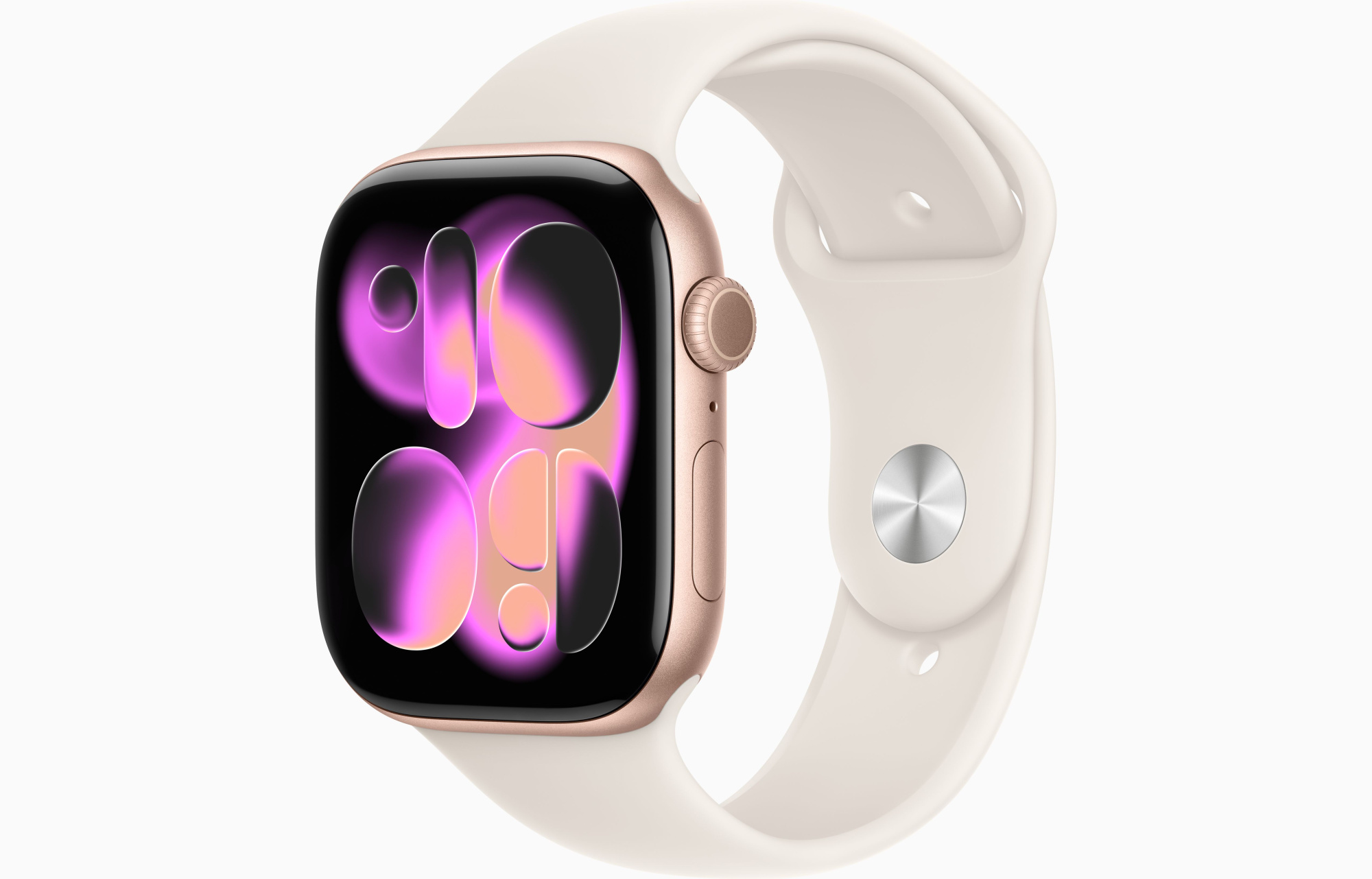 Умные часы Apple Watch Series 11 46mm (Aluminium Rose Gold SB S/M)