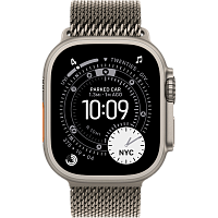 Умные часы Apple Watch Ultra 3 49mm (Natural Titanium Milanese Loop M)